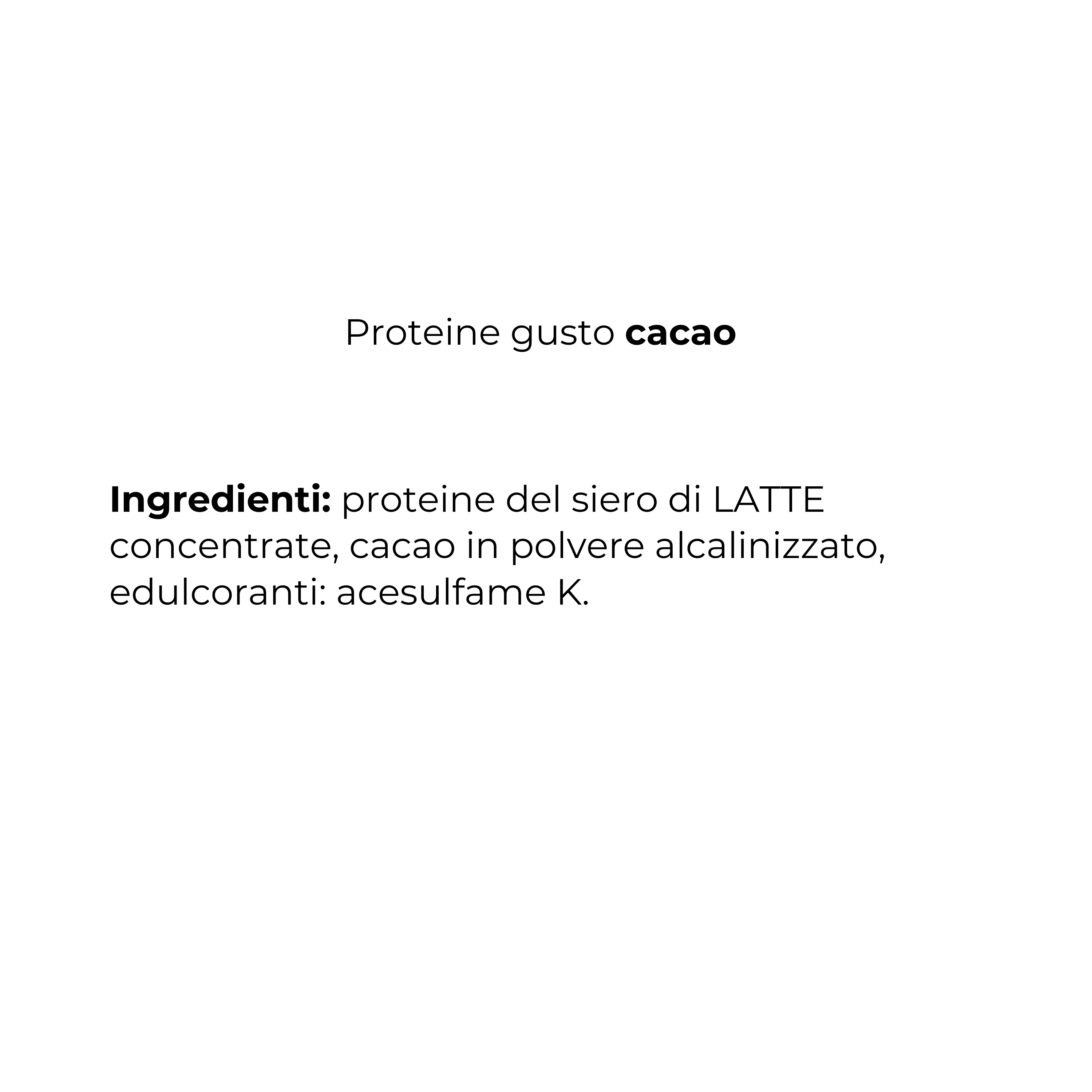 Proteine Whey - SieroLac