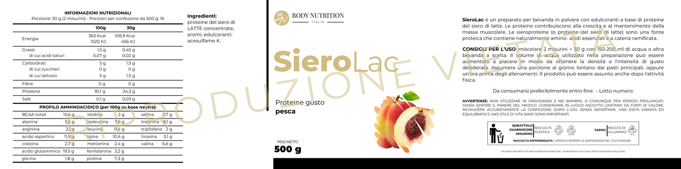 Proteine Whey - SieroLac