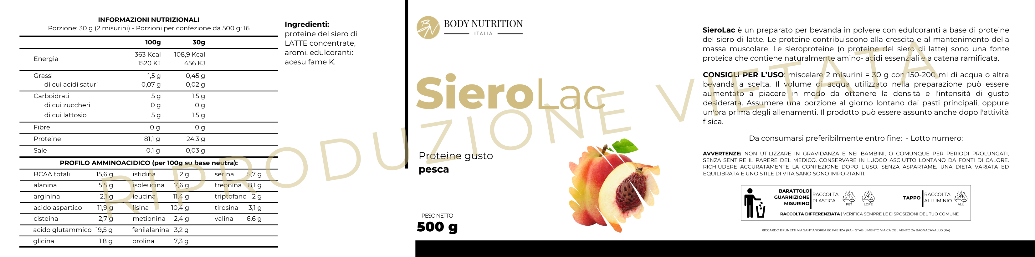 Proteine Whey - SieroLac